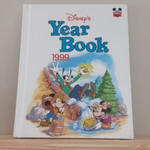Disney Year Book 1999 with Blue and Red Accents